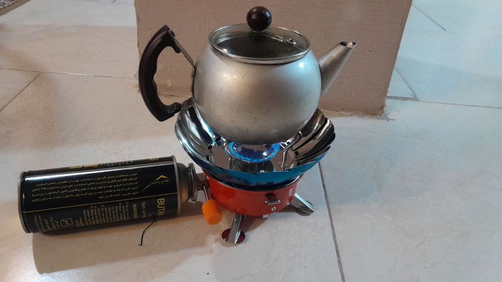 اجاق گاز سفری با فندک